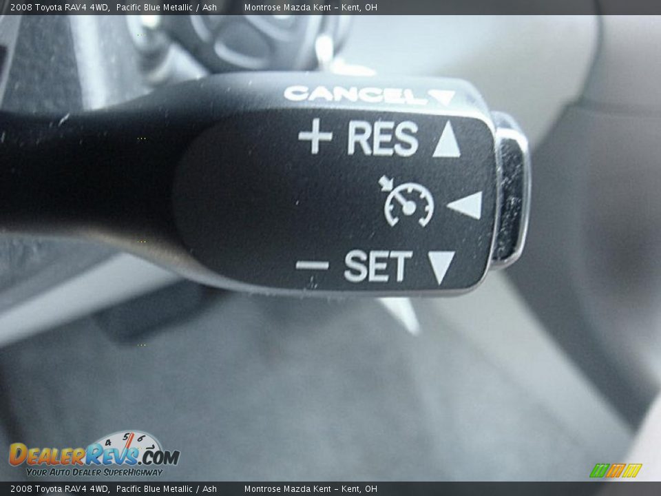 2008 Toyota RAV4 4WD Pacific Blue Metallic / Ash Photo #23