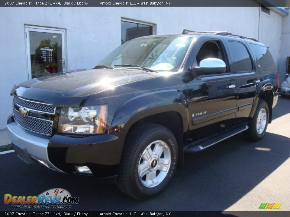 2007 Chevrolet Tahoe Z71 4x4 Black / Ebony Photo #1