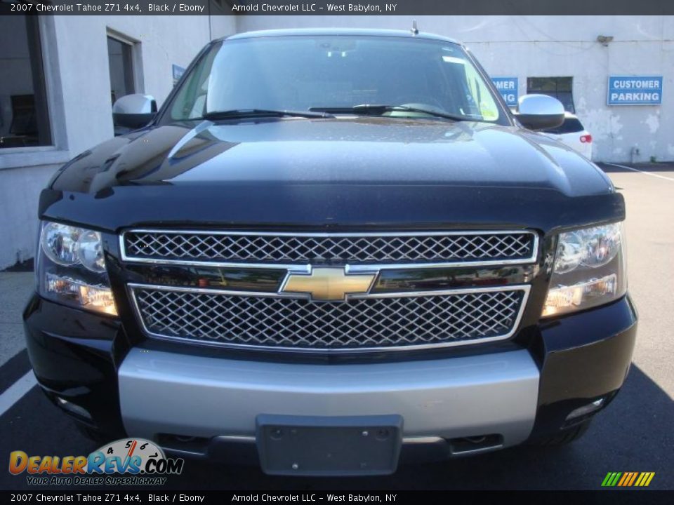 2007 Chevrolet Tahoe Z71 4x4 Black / Ebony Photo #2