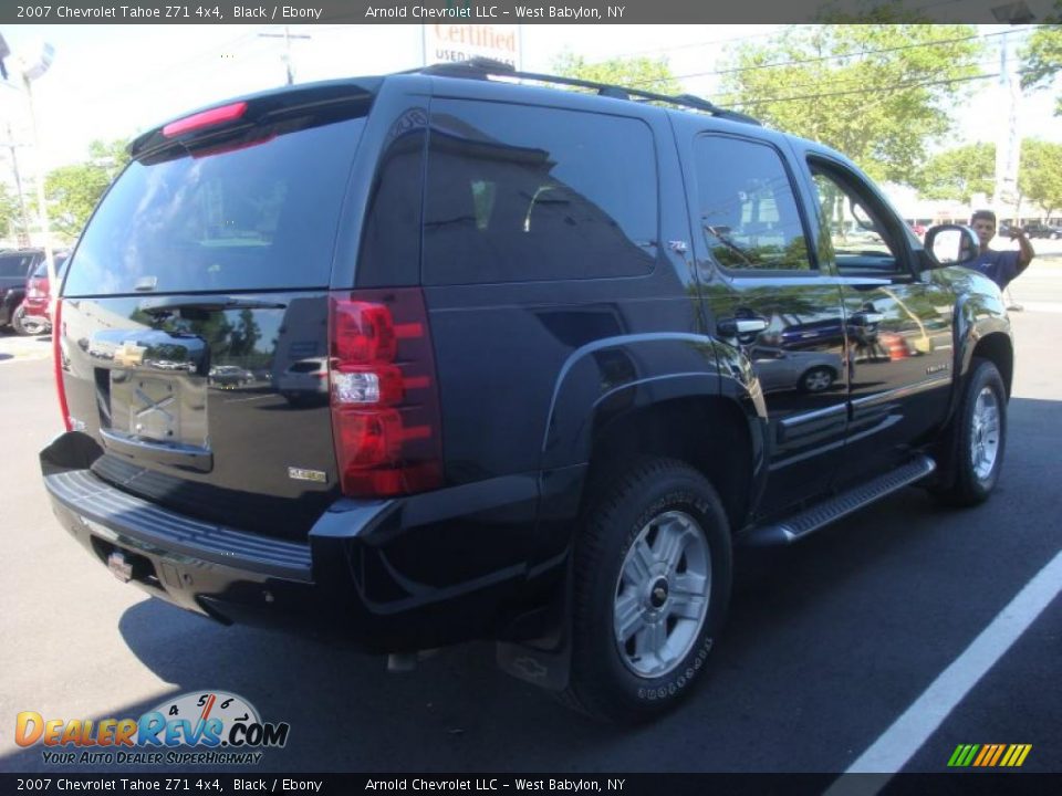 2007 Chevrolet Tahoe Z71 4x4 Black / Ebony Photo #6