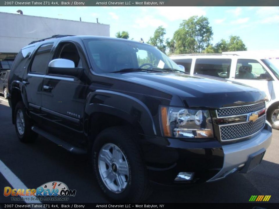 2007 Chevrolet Tahoe Z71 4x4 Black / Ebony Photo #7