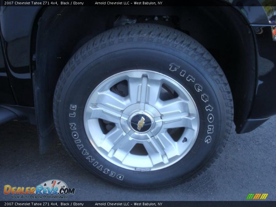 2007 Chevrolet Tahoe Z71 4x4 Black / Ebony Photo #8