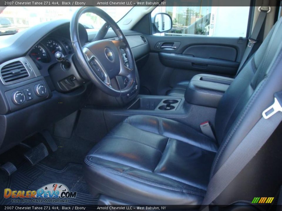 2007 Chevrolet Tahoe Z71 4x4 Black / Ebony Photo #11