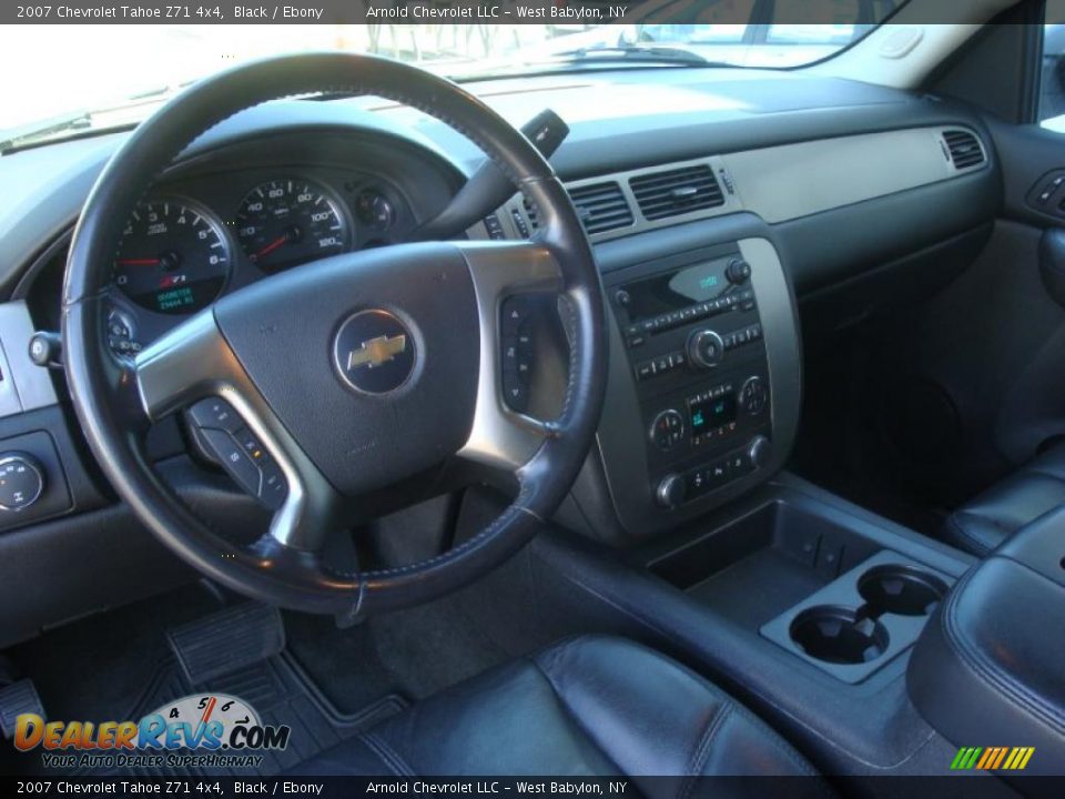 2007 Chevrolet Tahoe Z71 4x4 Black / Ebony Photo #12