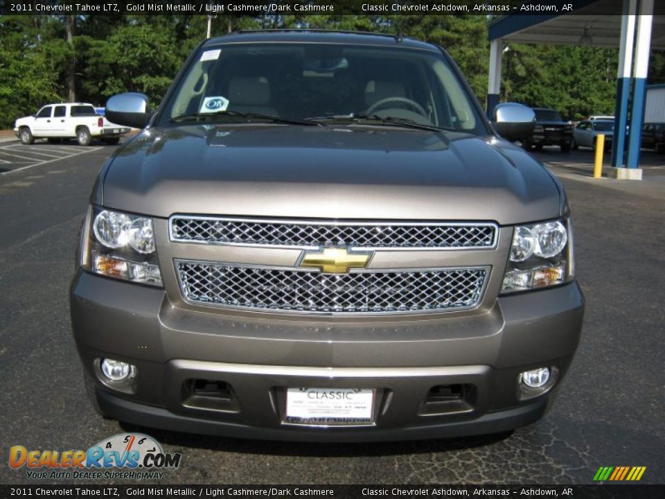 2011 Chevrolet Tahoe LTZ Gold Mist Metallic / Light Cashmere/Dark Cashmere Photo #5