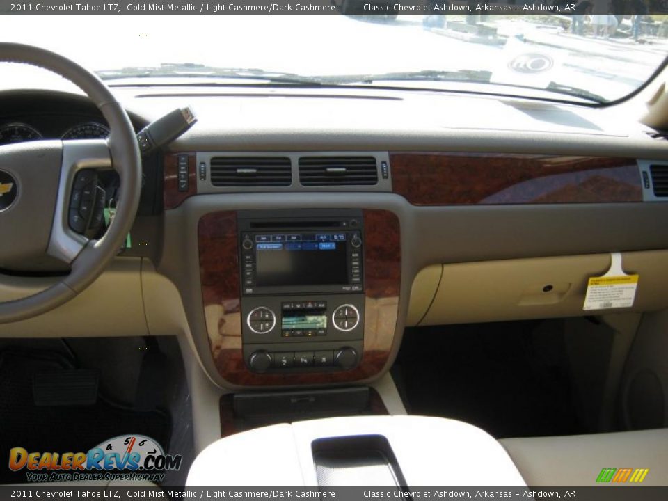 2011 Chevrolet Tahoe LTZ Gold Mist Metallic / Light Cashmere/Dark Cashmere Photo #10