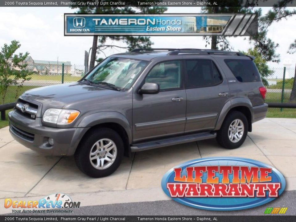 2006 Toyota Sequoia Limited Phantom Gray Pearl / Light Charcoal Photo #1