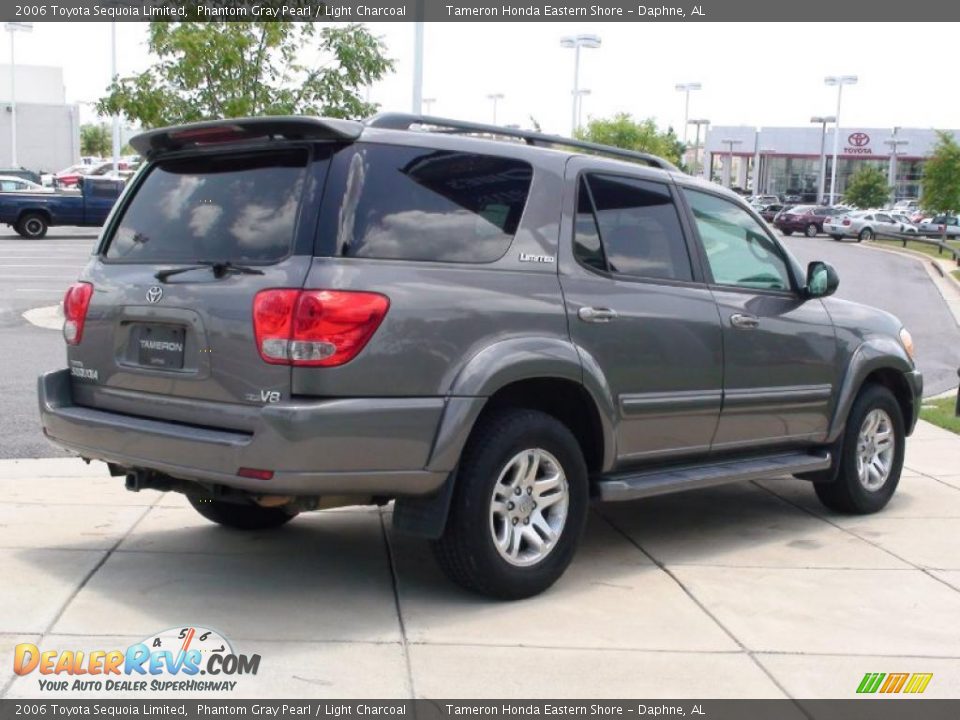 2006 Toyota Sequoia Limited Phantom Gray Pearl / Light Charcoal Photo #5
