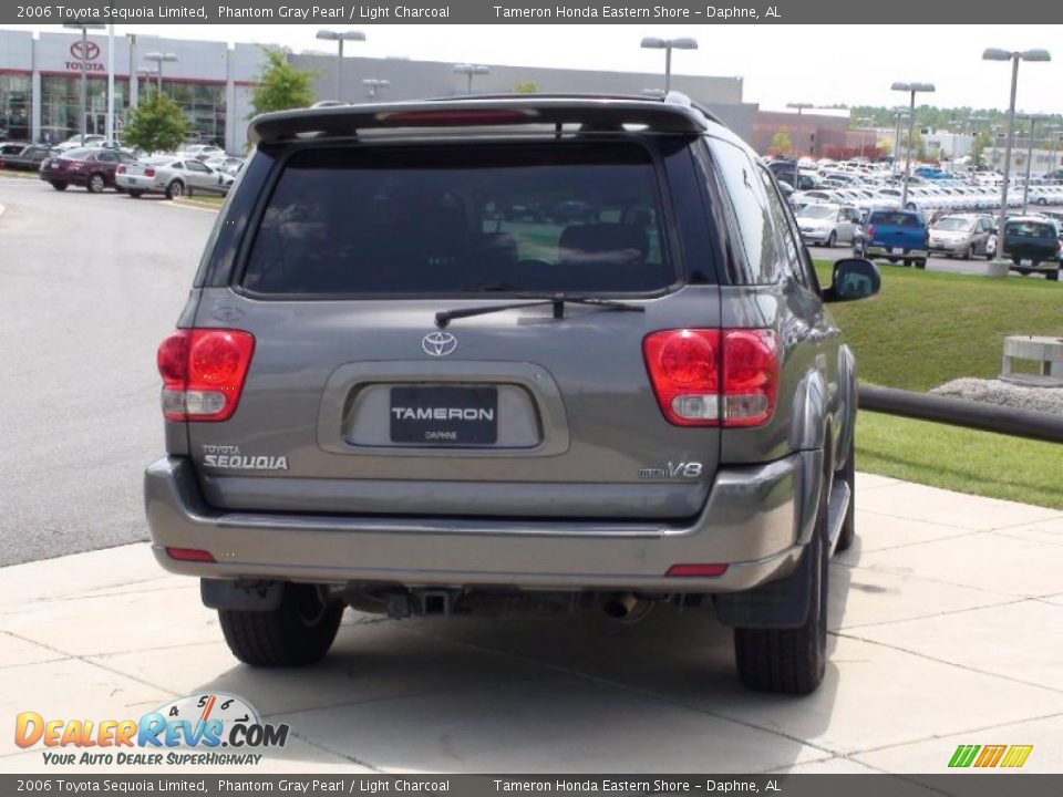 2006 Toyota Sequoia Limited Phantom Gray Pearl / Light Charcoal Photo #6