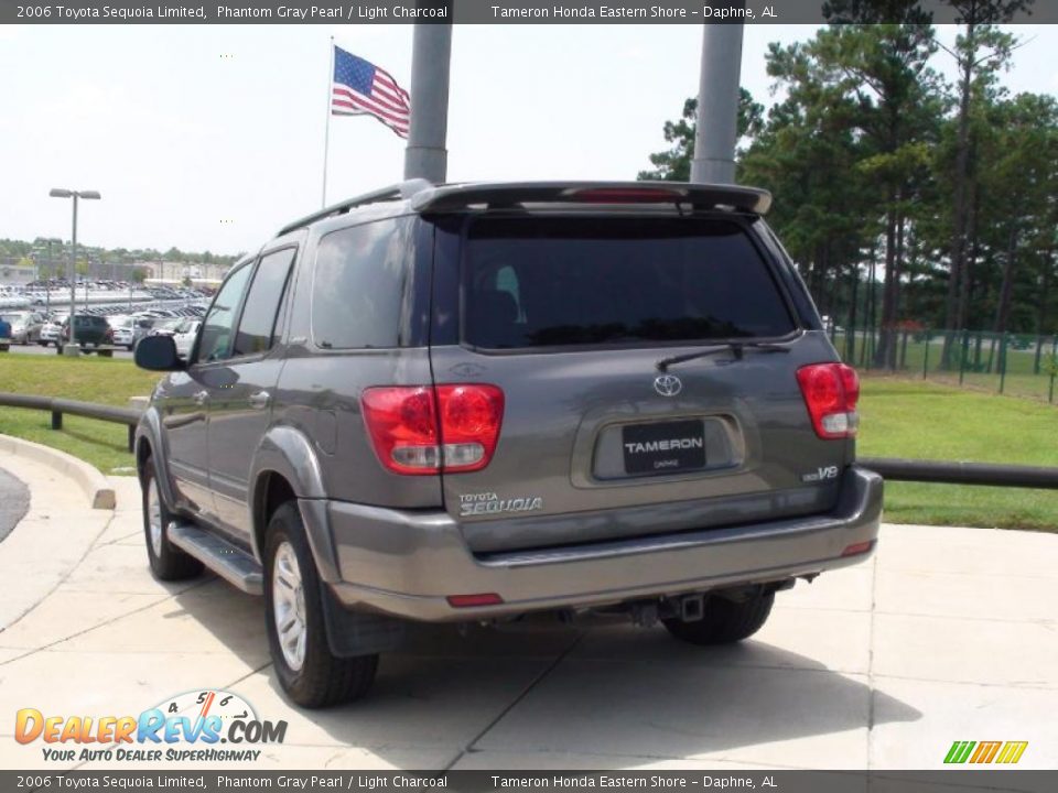 2006 Toyota Sequoia Limited Phantom Gray Pearl / Light Charcoal Photo #7