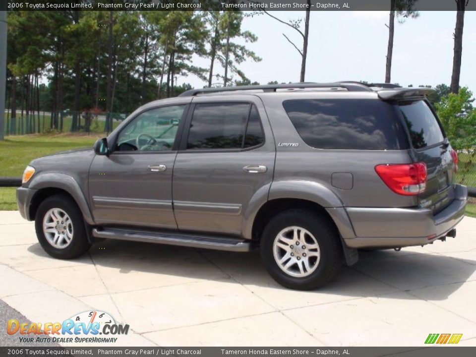 2006 Toyota Sequoia Limited Phantom Gray Pearl / Light Charcoal Photo #8