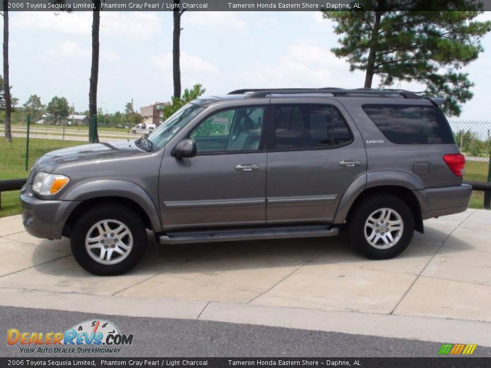 2006 Toyota Sequoia Limited Phantom Gray Pearl / Light Charcoal Photo #10