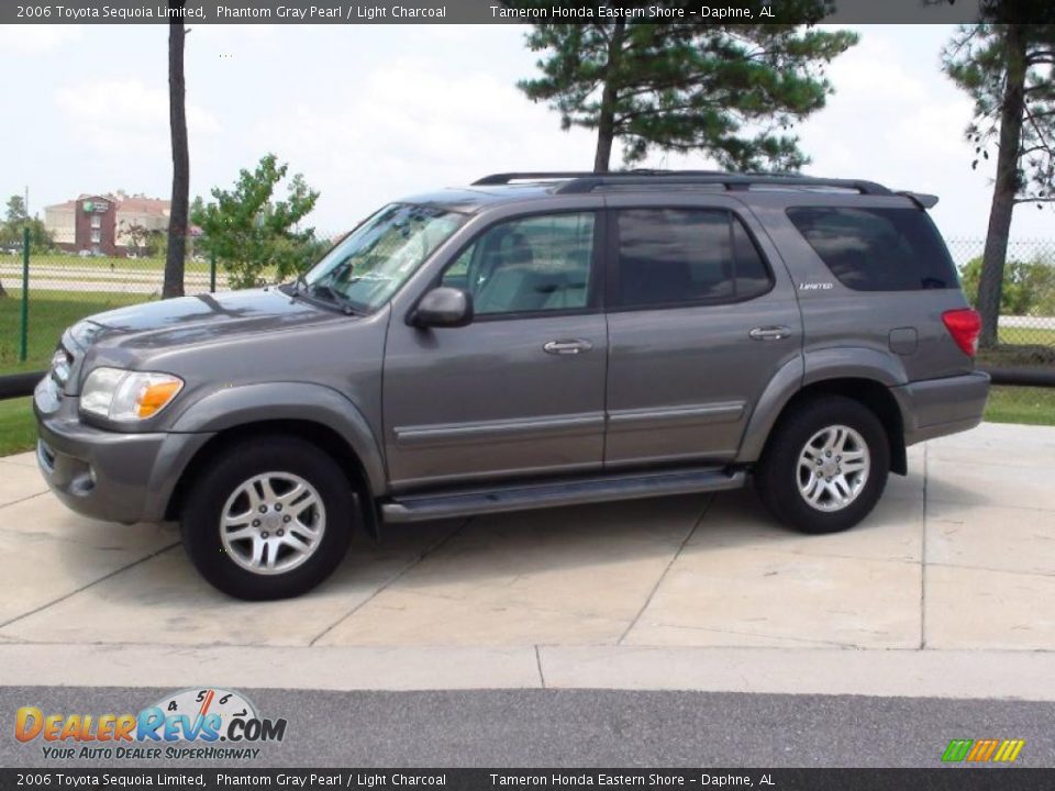 2006 Toyota Sequoia Limited Phantom Gray Pearl / Light Charcoal Photo #11