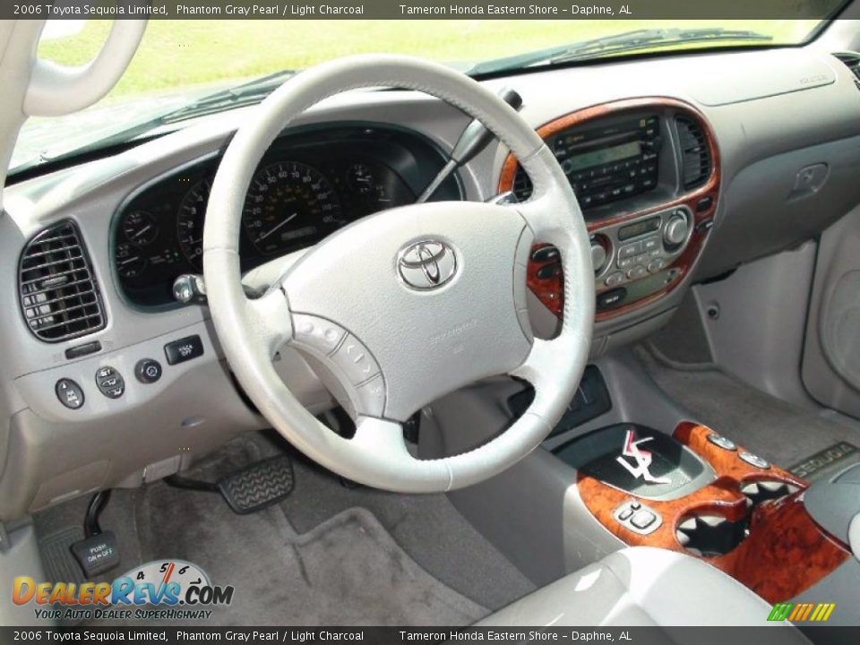 2006 Toyota Sequoia Limited Phantom Gray Pearl / Light Charcoal Photo #18