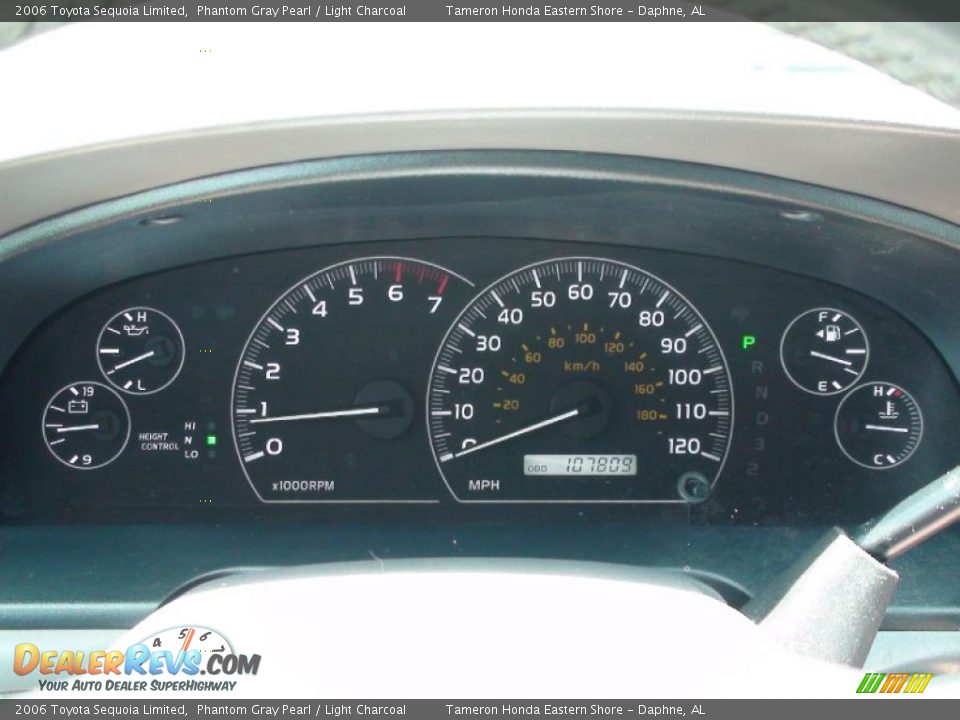 2006 Toyota Sequoia Limited Phantom Gray Pearl / Light Charcoal Photo #23