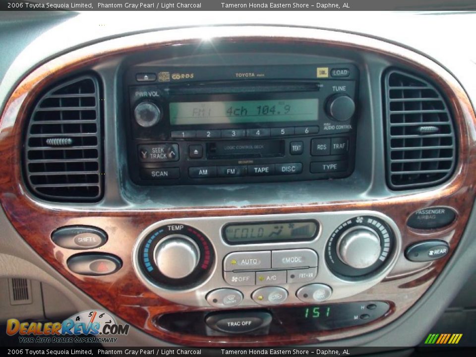 2006 Toyota Sequoia Limited Phantom Gray Pearl / Light Charcoal Photo #26