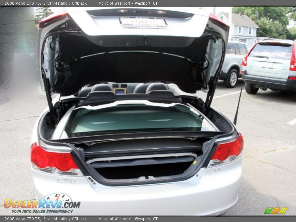 2008 Volvo C70 T5 Silver Metallic / Offblack Photo #9