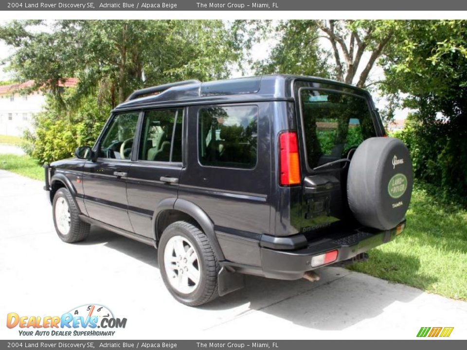 2004 Land Rover Discovery SE Adriatic Blue / Alpaca Beige Photo #6