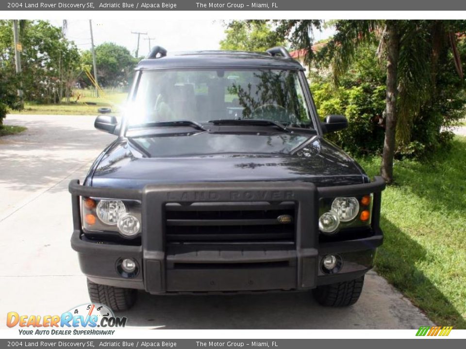 2004 Land Rover Discovery SE Adriatic Blue / Alpaca Beige Photo #16