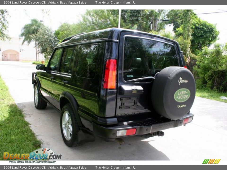 2004 Land Rover Discovery SE Adriatic Blue / Alpaca Beige Photo #19