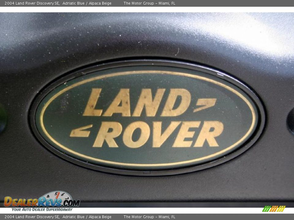 2004 Land Rover Discovery SE Adriatic Blue / Alpaca Beige Photo #31