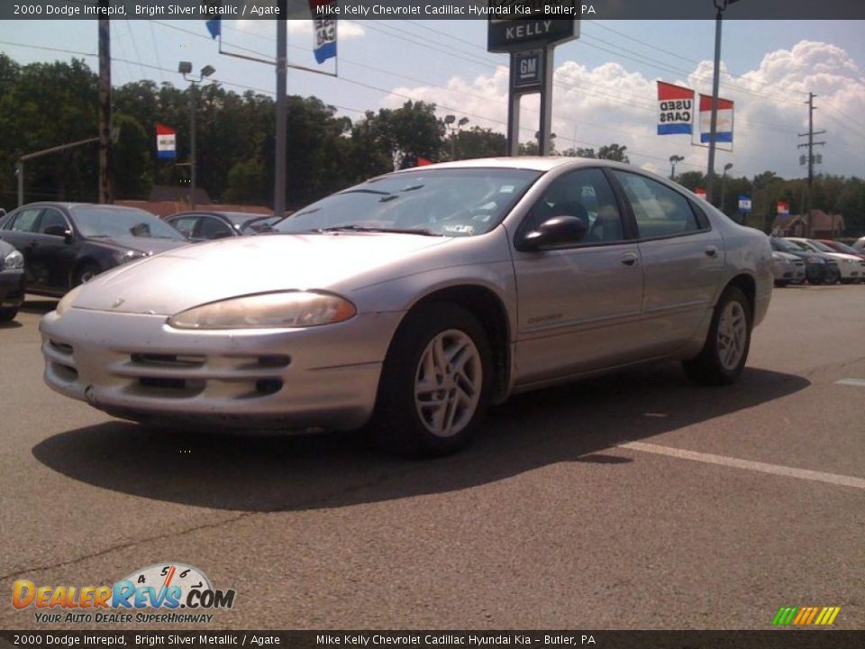 2000 Dodge Intrepid Bright Silver Metallic / Agate Photo #2