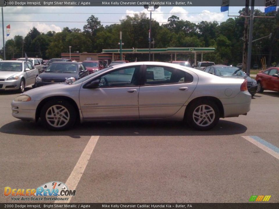 2000 Dodge Intrepid Bright Silver Metallic / Agate Photo #3