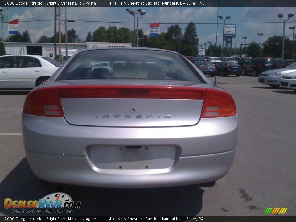 2000 Dodge Intrepid Bright Silver Metallic / Agate Photo #4