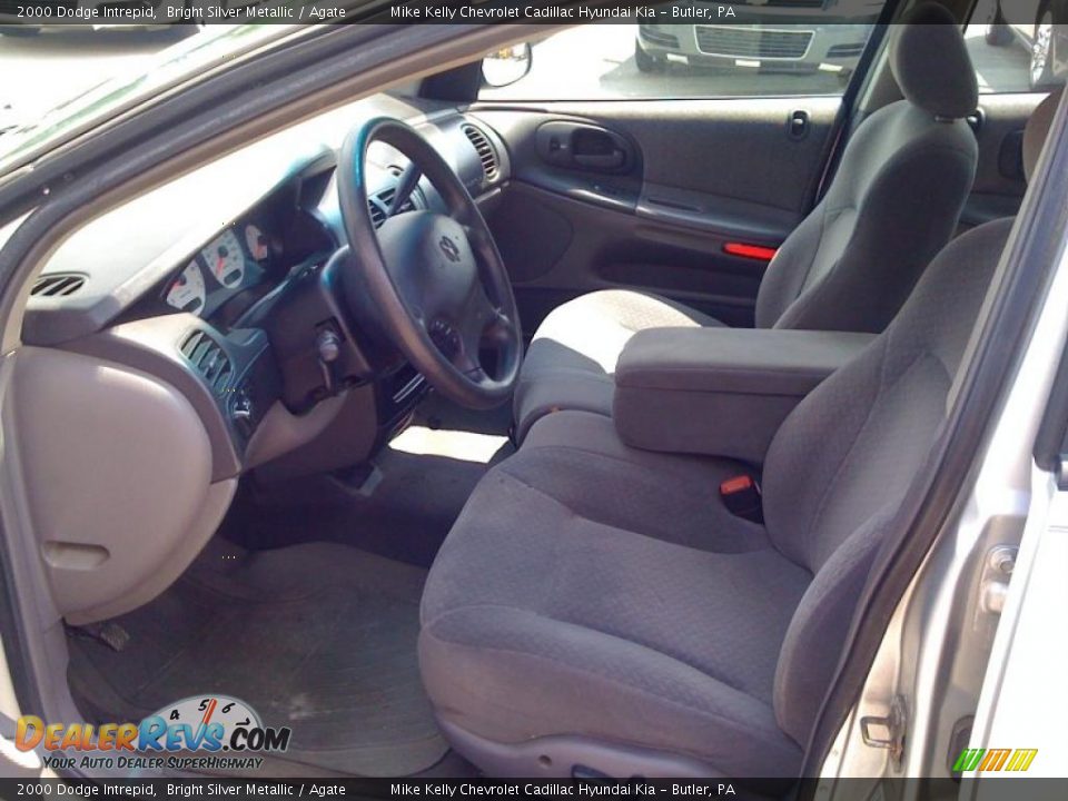 2000 Dodge Intrepid Bright Silver Metallic / Agate Photo #7