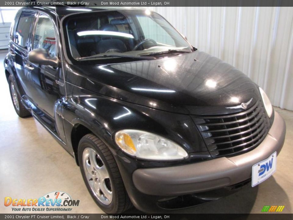 2001 Chrysler PT Cruiser Limited Black / Gray Photo #1