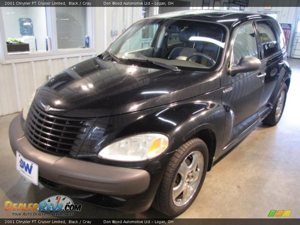 2001 Chrysler PT Cruiser Limited Black / Gray Photo #3