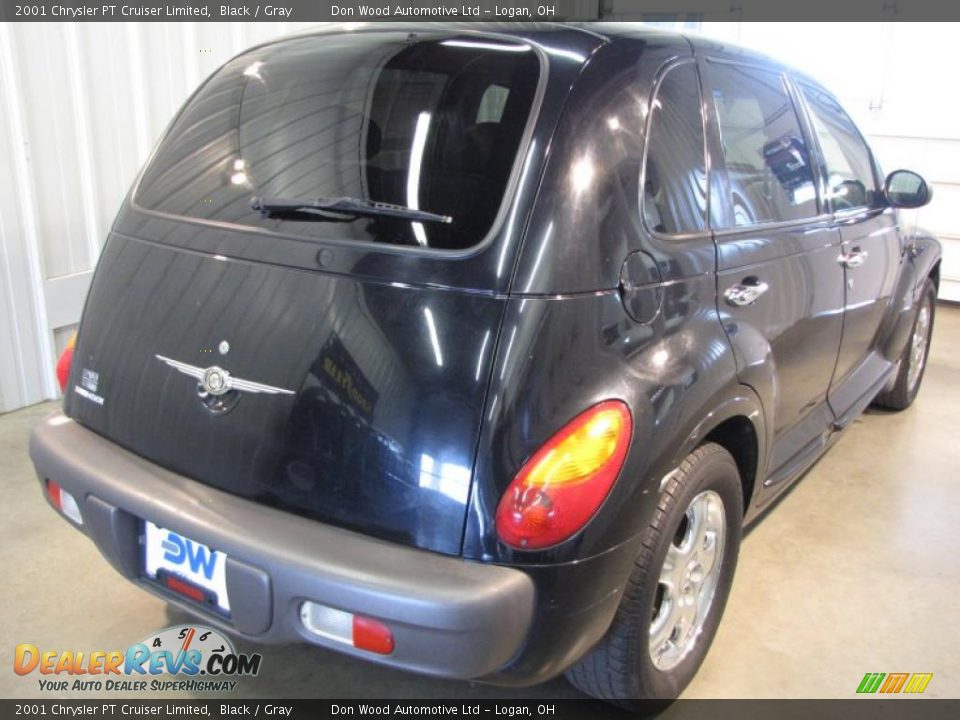 2001 Chrysler PT Cruiser Limited Black / Gray Photo #4