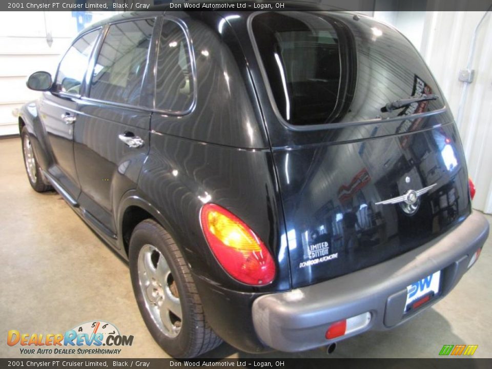 2001 Chrysler PT Cruiser Limited Black / Gray Photo #5