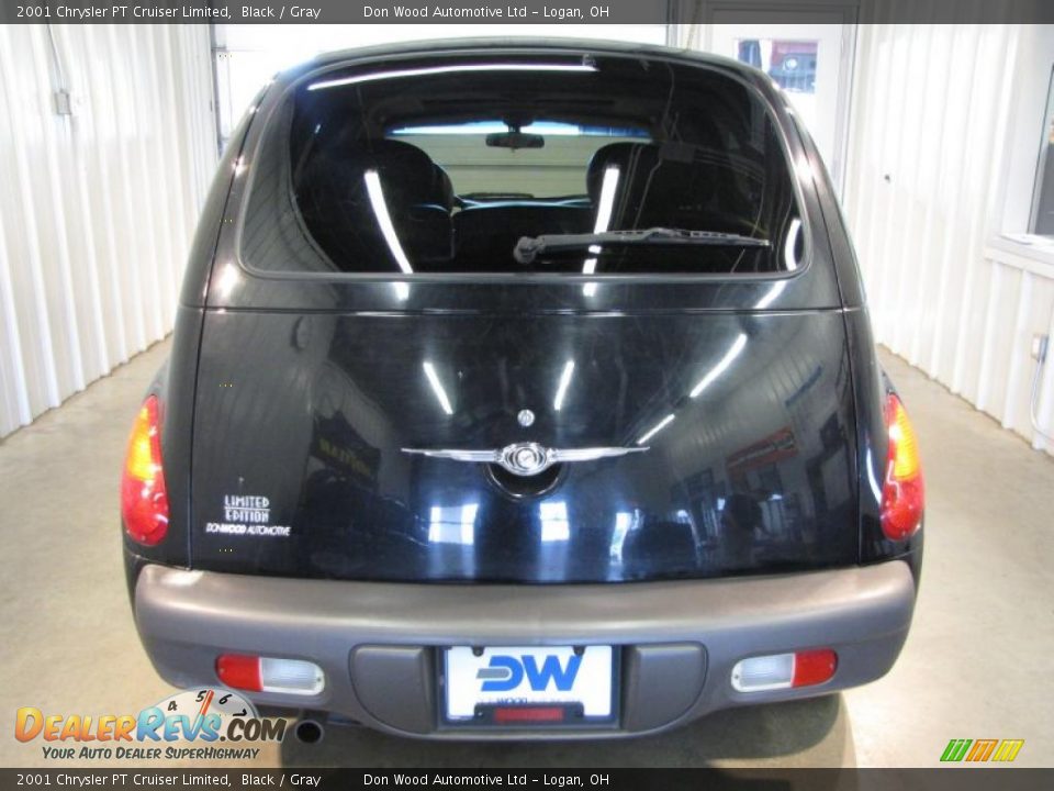 2001 Chrysler PT Cruiser Limited Black / Gray Photo #6