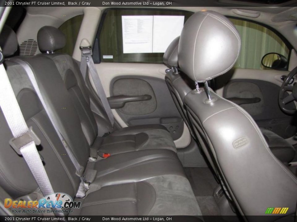2001 Chrysler PT Cruiser Limited Black / Gray Photo #10