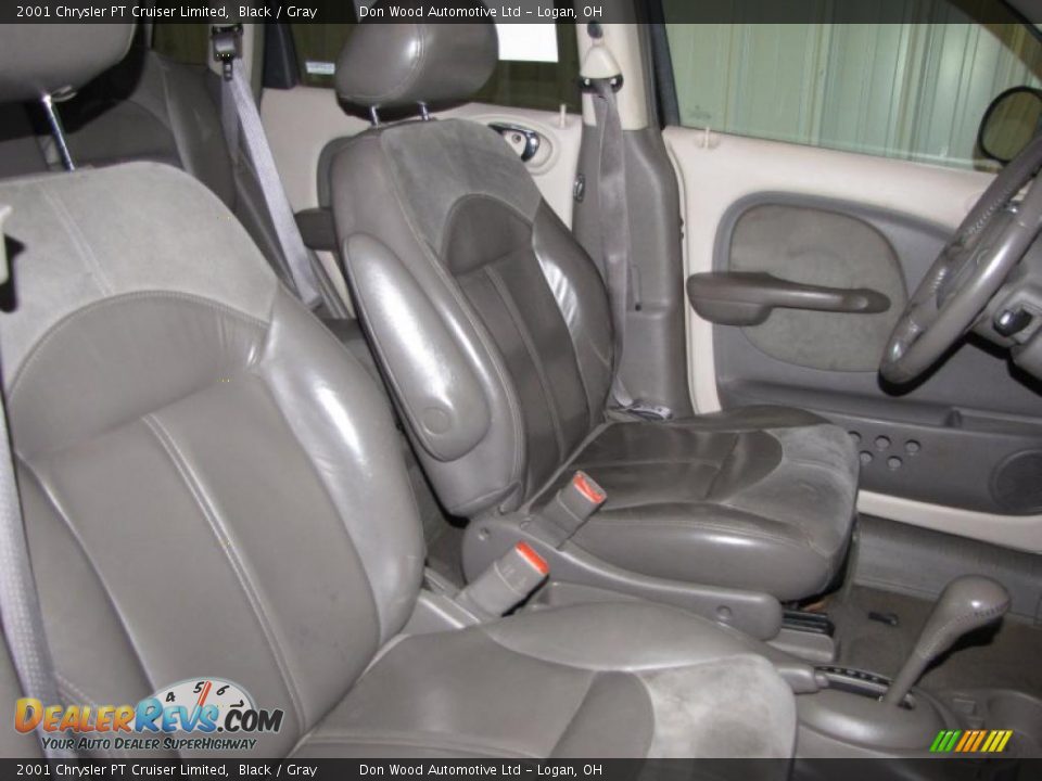 2001 Chrysler PT Cruiser Limited Black / Gray Photo #14