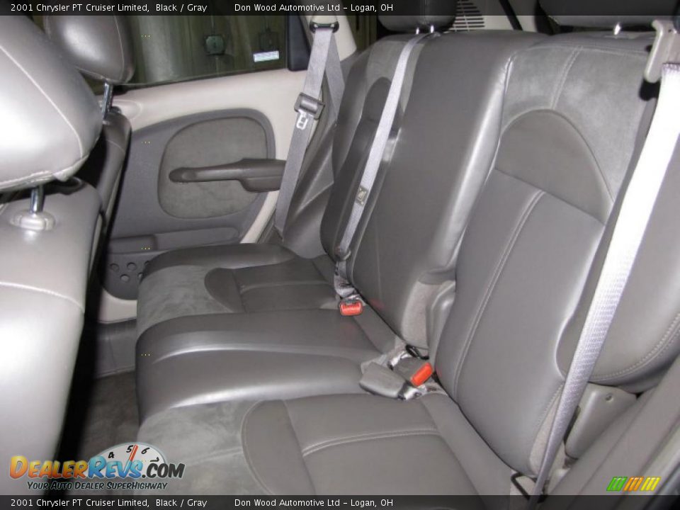 2001 Chrysler PT Cruiser Limited Black / Gray Photo #17