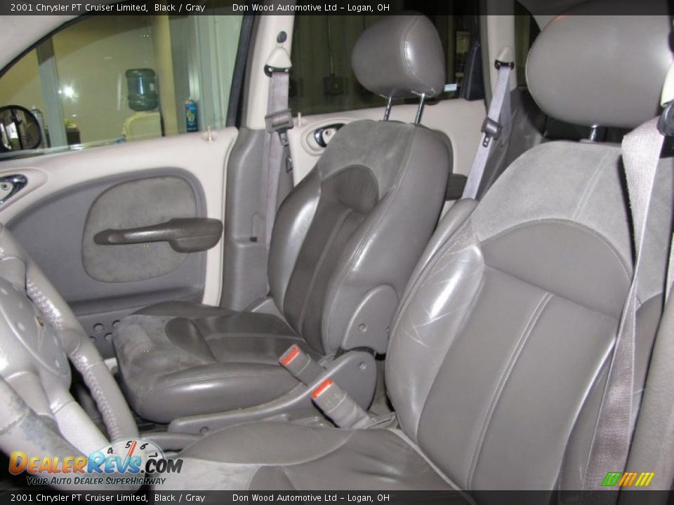 2001 Chrysler PT Cruiser Limited Black / Gray Photo #21