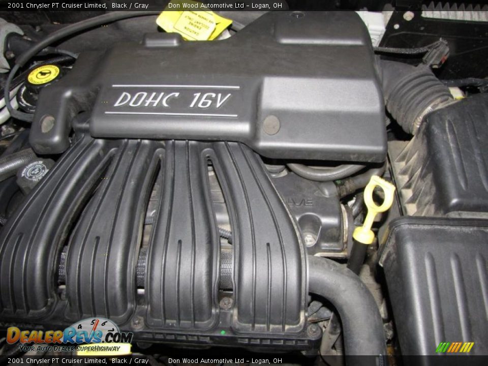 2001 Chrysler PT Cruiser Limited Black / Gray Photo #24