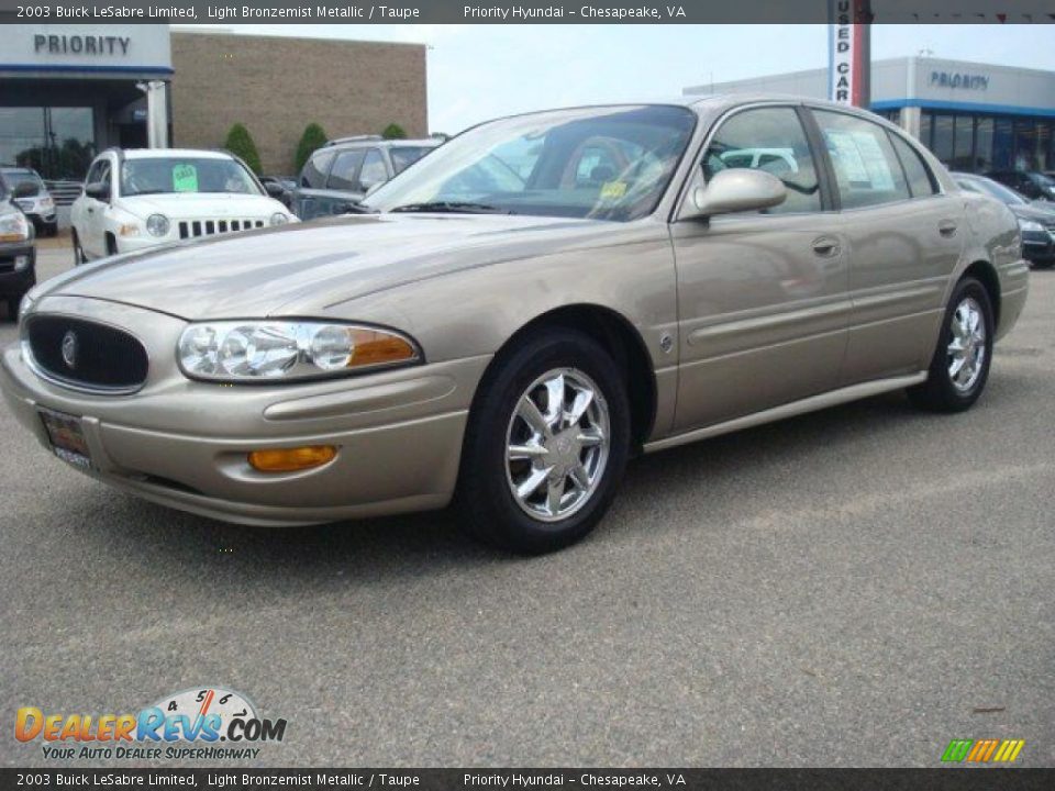 2003 Buick LeSabre Limited Light Bronzemist Metallic / Taupe Photo #2