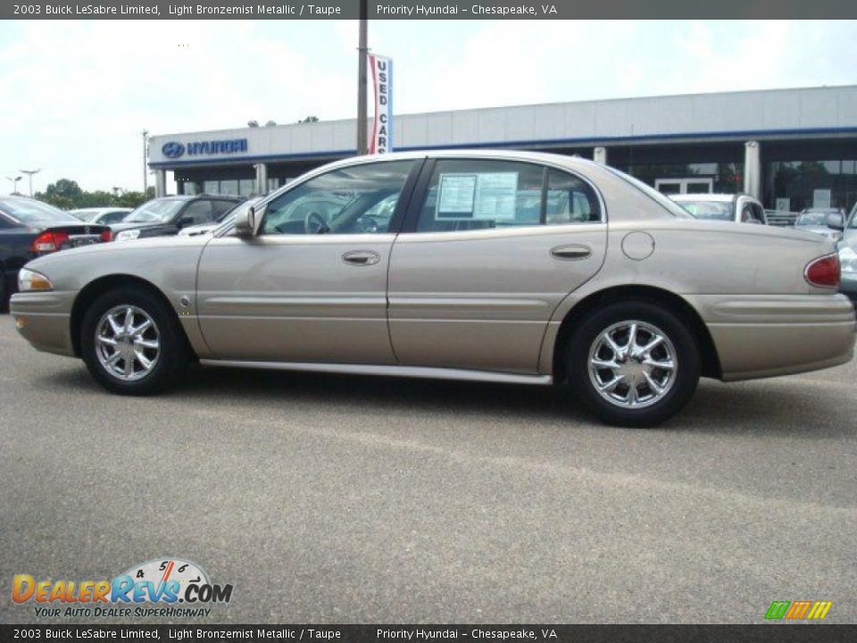 2003 Buick LeSabre Limited Light Bronzemist Metallic / Taupe Photo #3