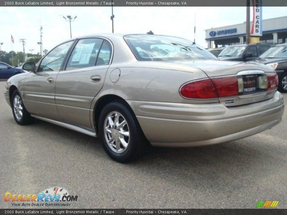 2003 Buick LeSabre Limited Light Bronzemist Metallic / Taupe Photo #4