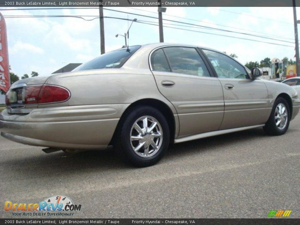 2003 Buick LeSabre Limited Light Bronzemist Metallic / Taupe Photo #6