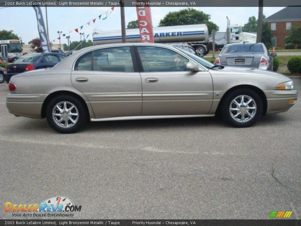 2003 Buick LeSabre Limited Light Bronzemist Metallic / Taupe Photo #7
