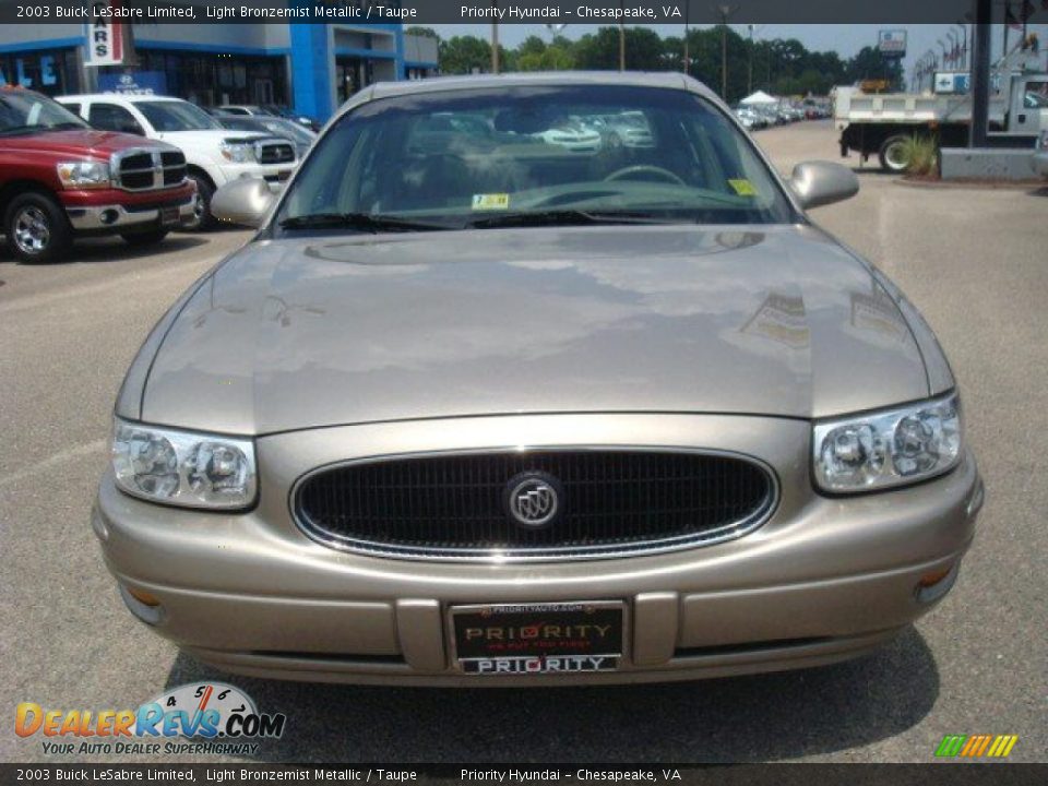 2003 Buick LeSabre Limited Light Bronzemist Metallic / Taupe Photo #9