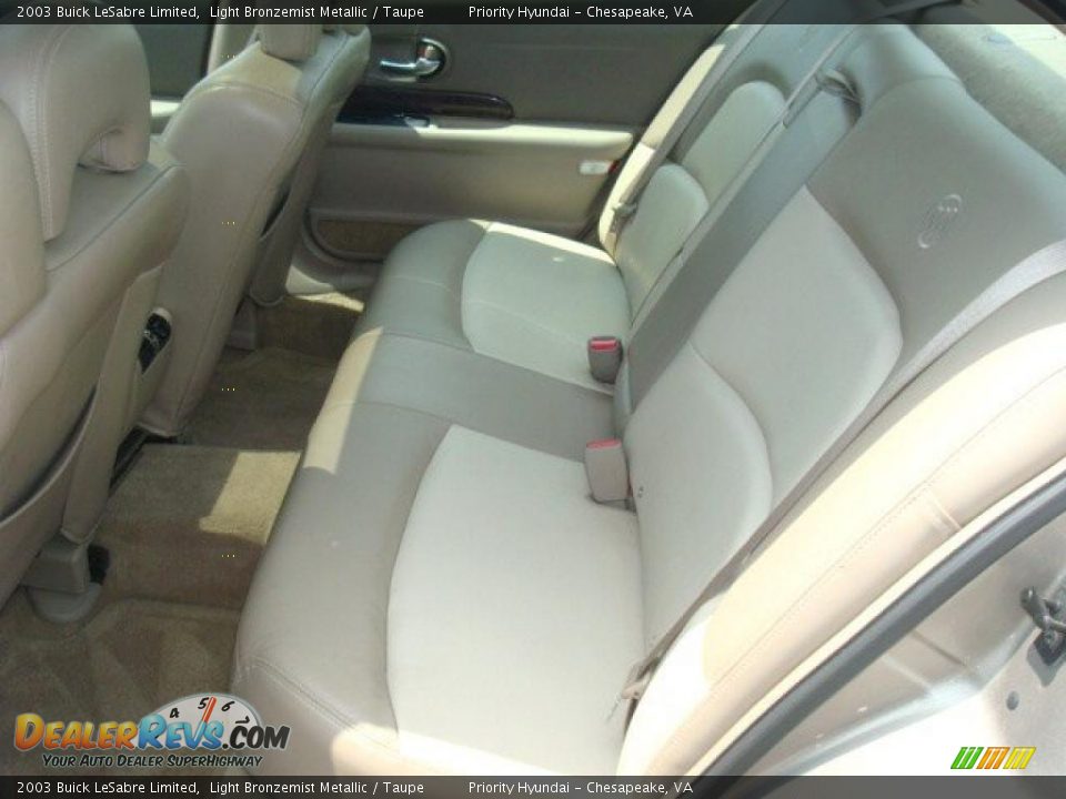 2003 Buick LeSabre Limited Light Bronzemist Metallic / Taupe Photo #13