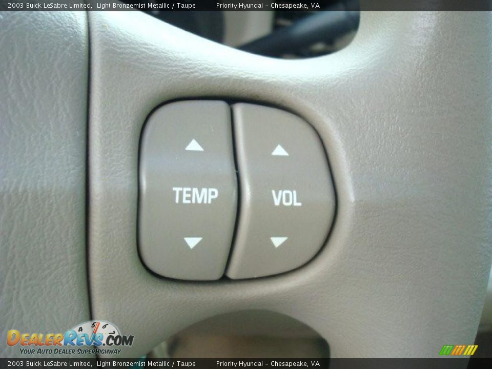 2003 Buick LeSabre Limited Light Bronzemist Metallic / Taupe Photo #24