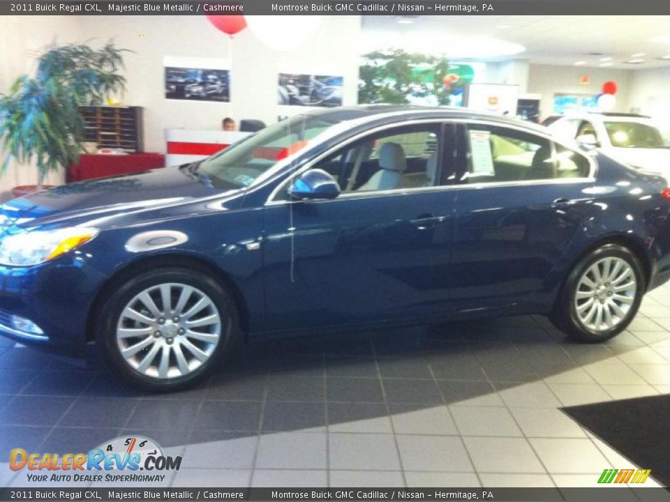 2011 Buick Regal CXL Majestic Blue Metallic / Cashmere Photo #1