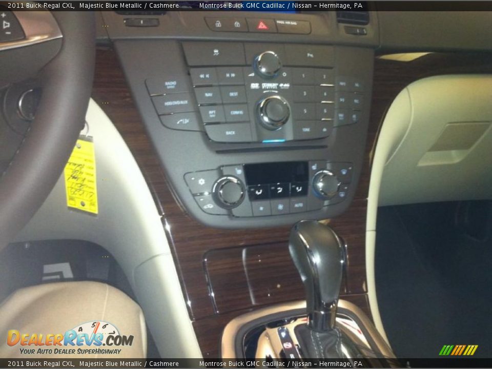 2011 Buick Regal CXL Majestic Blue Metallic / Cashmere Photo #9