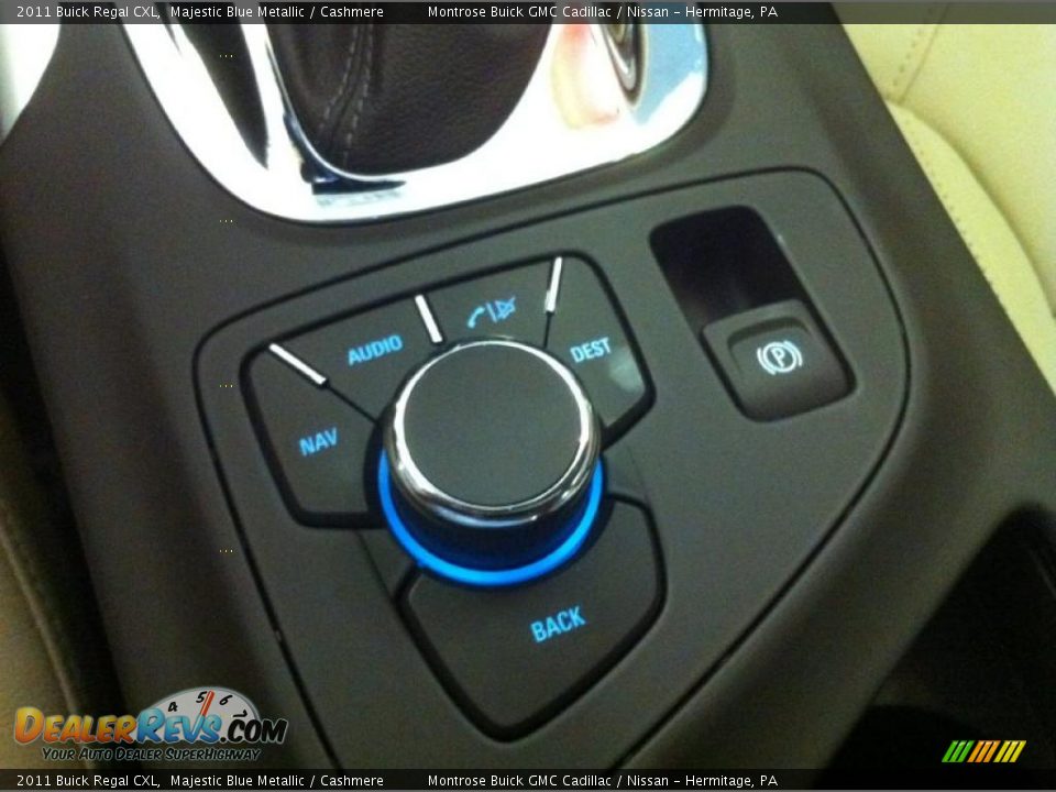 2011 Buick Regal CXL Majestic Blue Metallic / Cashmere Photo #10